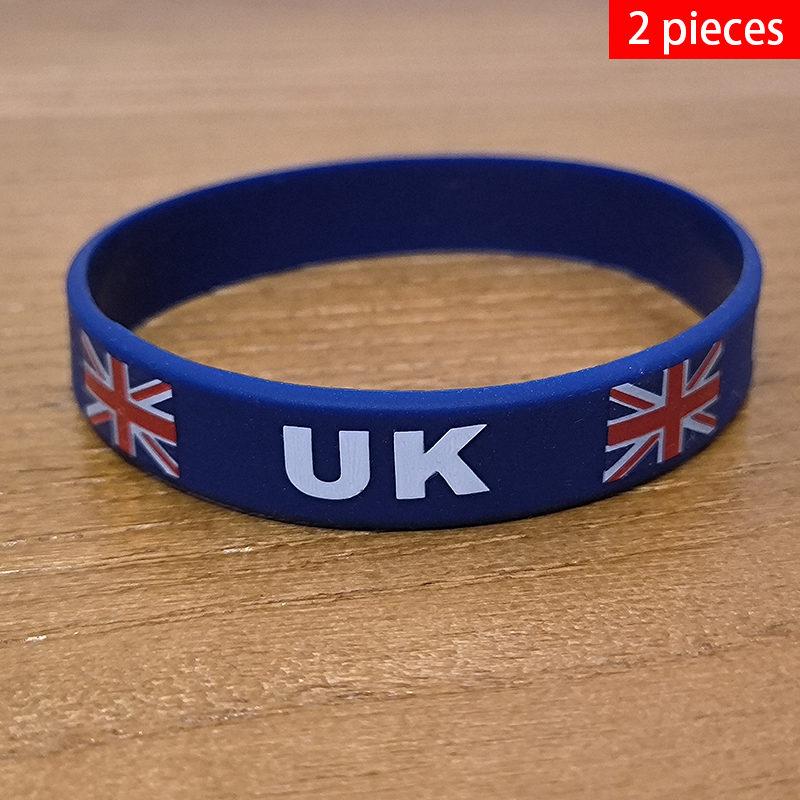 Men'S Fashion Uk - Браслеты с национальным флагом Великобритании, спортивные