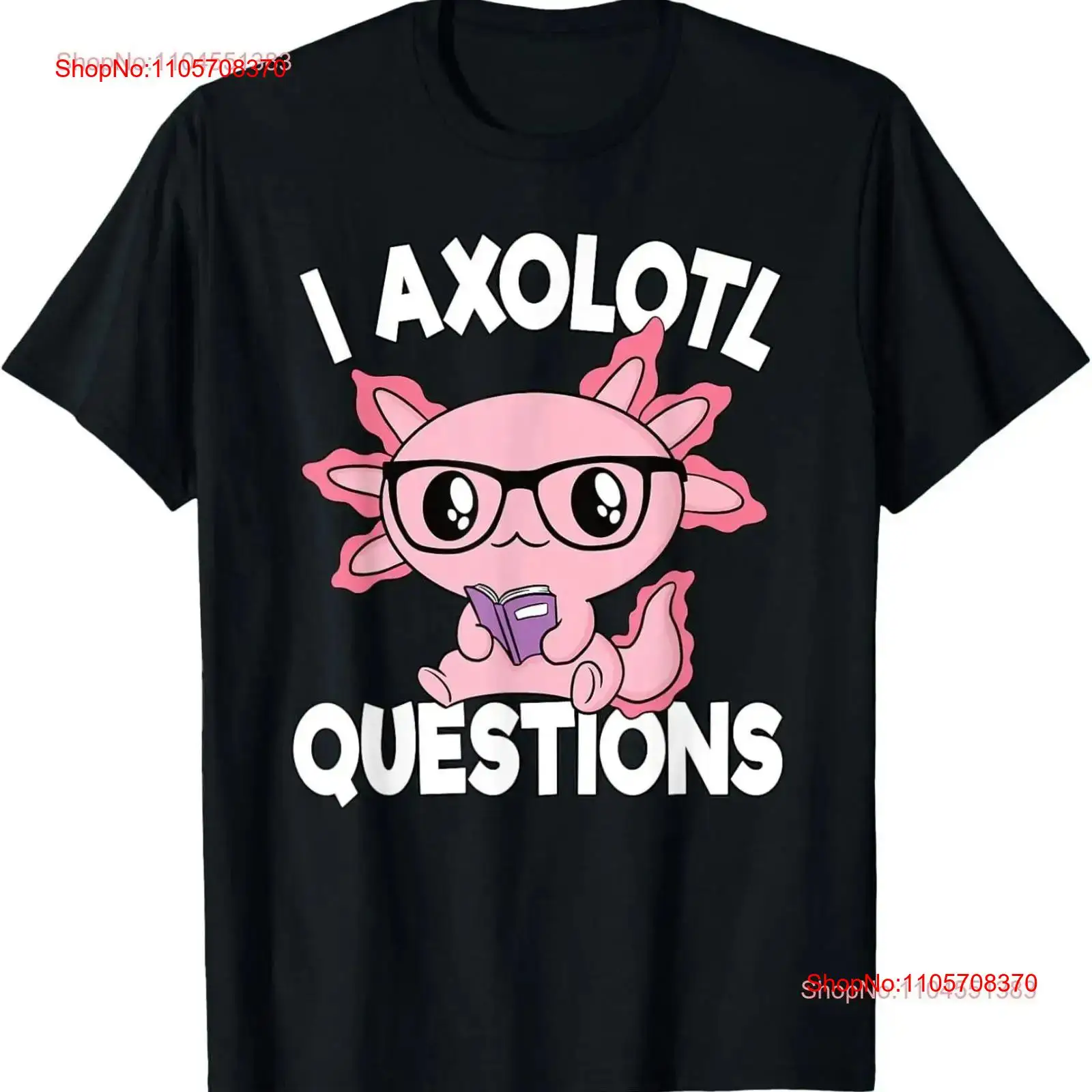 Men'S Fashion Questions - Футболка «I Axolotl Questions» с изображением