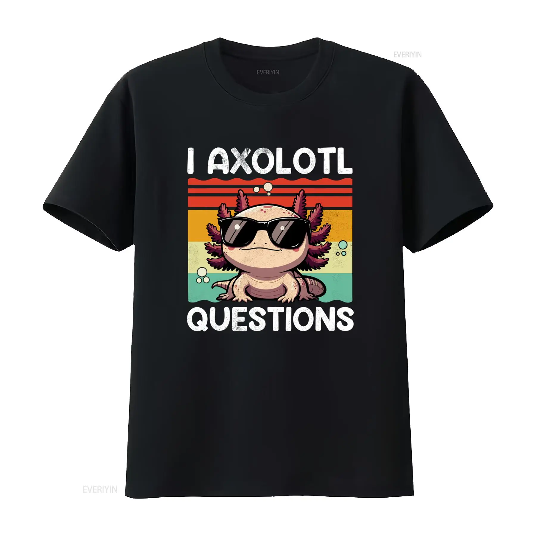Men'S Fashion Questions - Ретро-винтажная футболка с принтом «Вопросы о