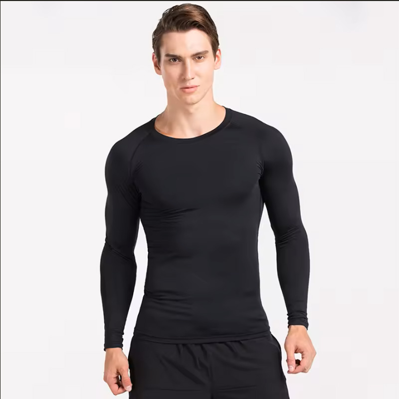 Мужская футболка для бега, спо – обзор и цена Compression Shirt Workout
