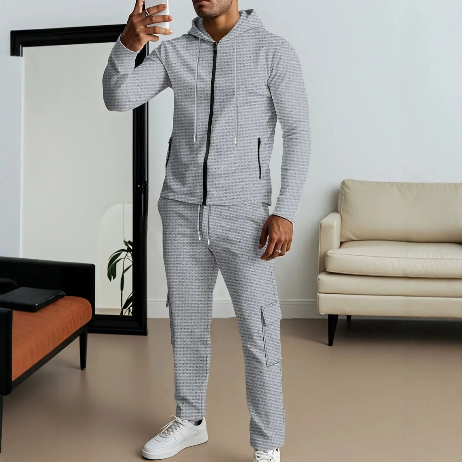 Мужской комплект: кардиган с к – обзор и цена Knitted Cardigan Men