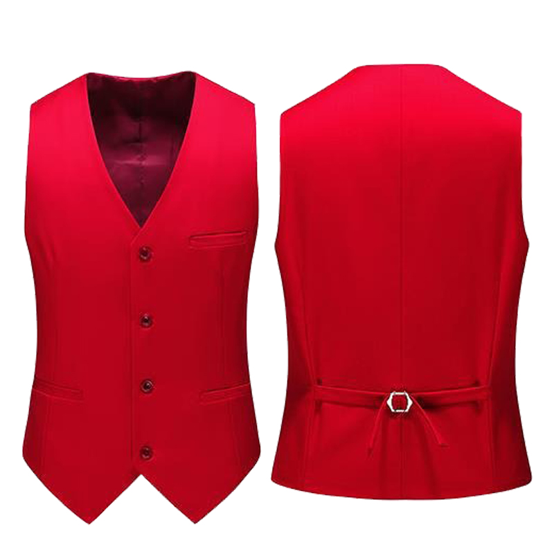 19-цветный мужской жилет, одно – обзор и цена Formal Waistcoat Vest