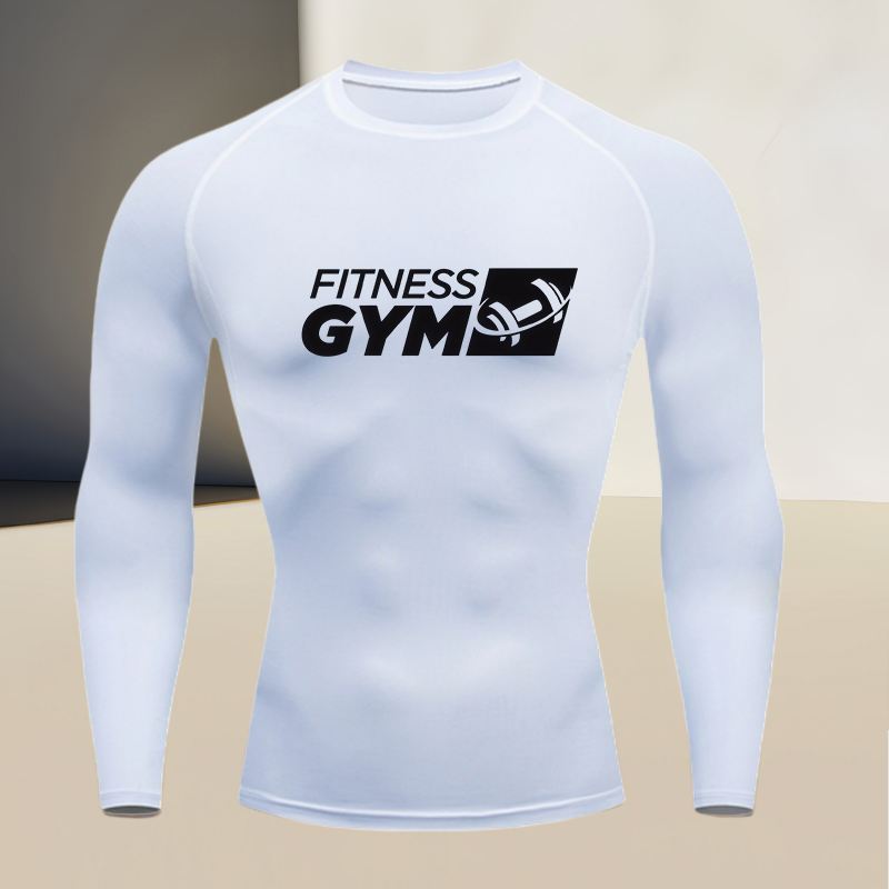 Мужская футболка с круглым выр – обзор и цена Compression Shirt Workout