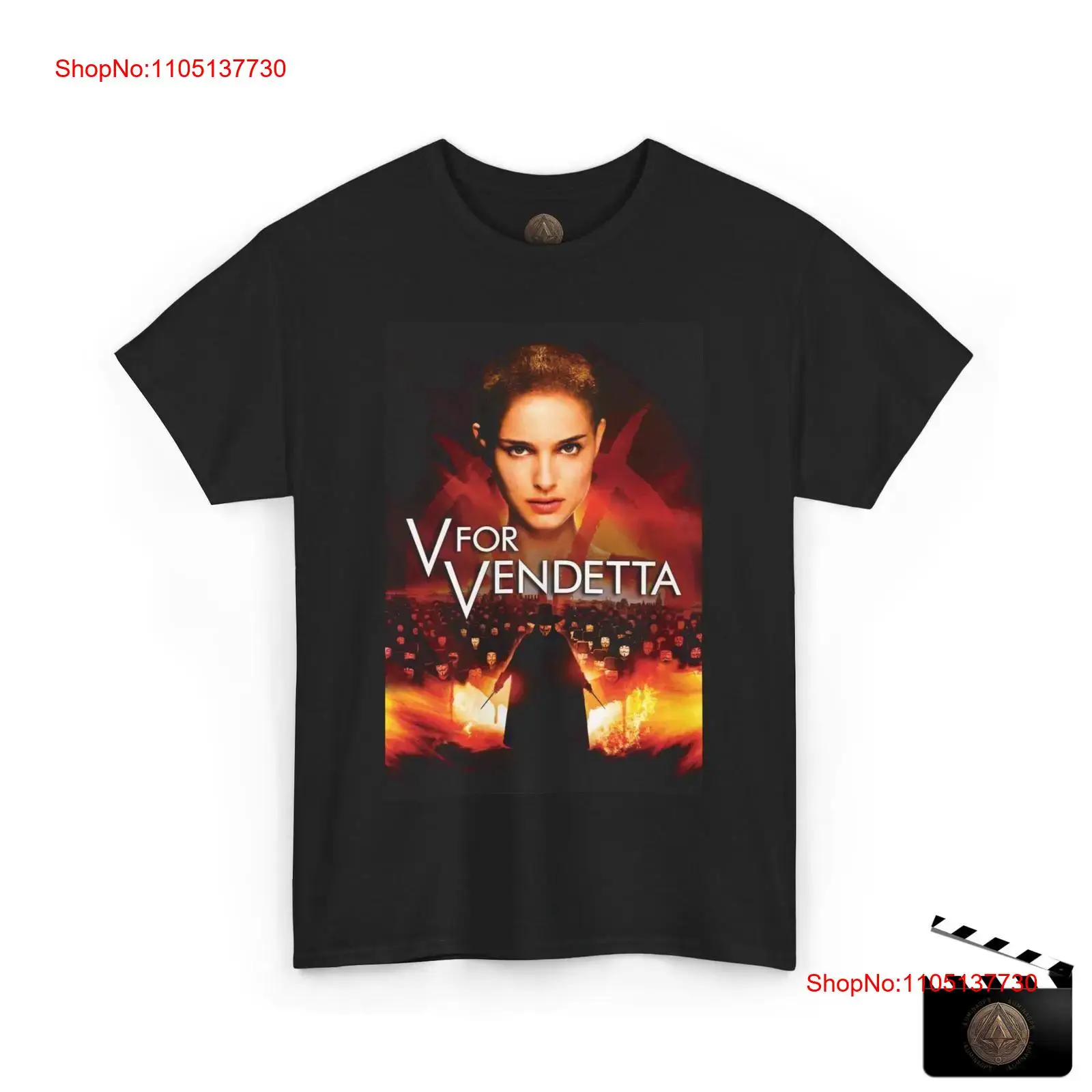 Футболка с постером фильма V з – обзор и цена Poster Men Fashion