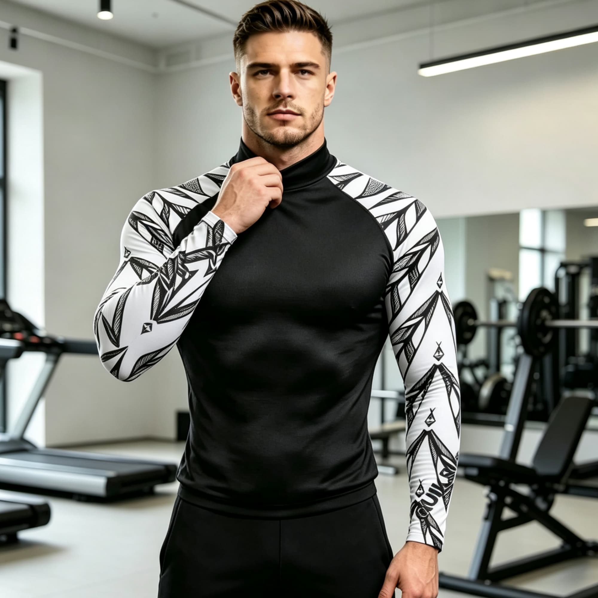 Мужская компрессионная футболк – обзор и цена Compression Shirt Workout