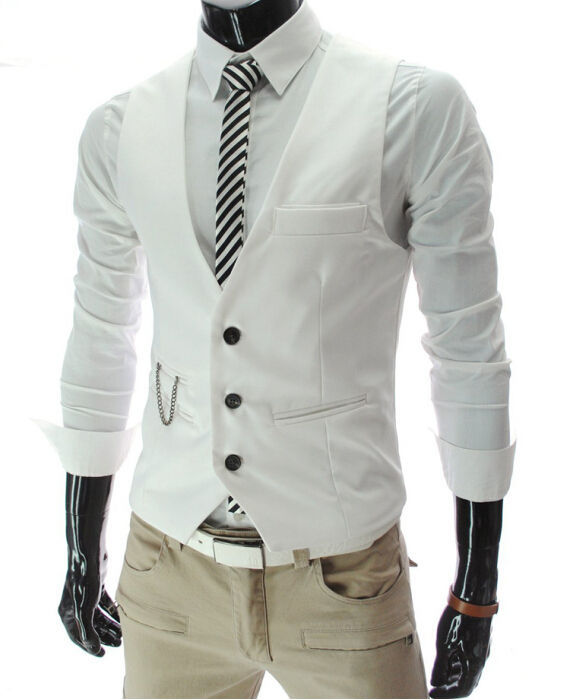 Новинка 2026 года: серый жилет – обзор и цена Formal Waistcoat Vest