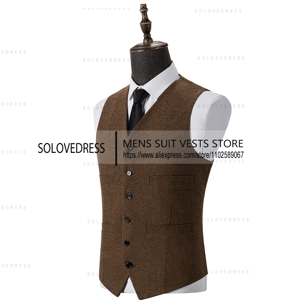 Мужской жилет с V-образным выр – обзор и цена Formal Waistcoat Vest