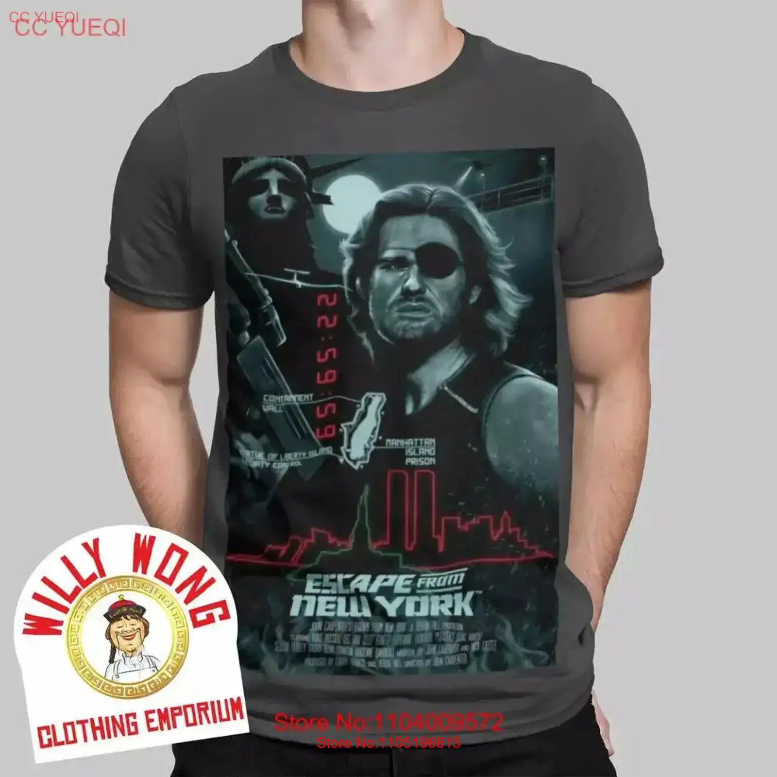 Футболка «Втеча из Нью-Йорка»  – обзор и цена Poster Men Fashion